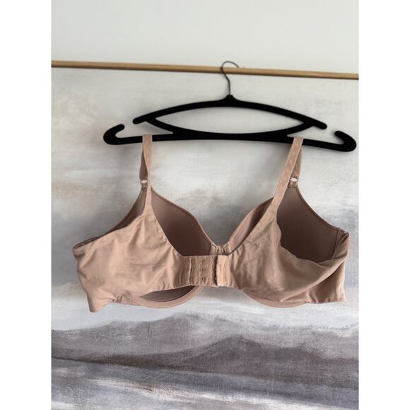 Warners "All You Need" Bra Underwire Toasted Almond 38C Back Closure Padded - Picture 3 of 5
